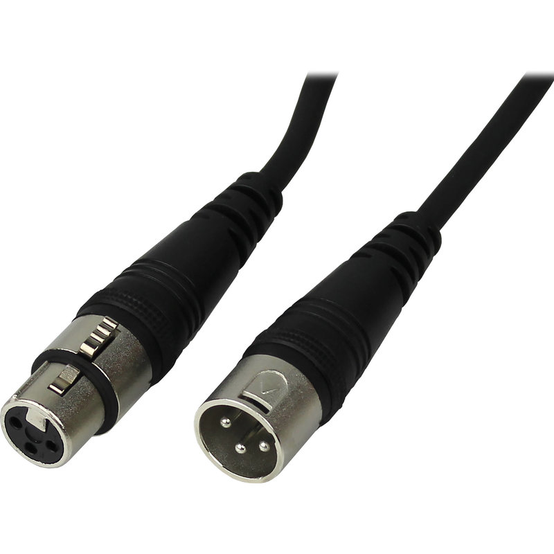 ETC XLR 3P Male to XLR Female 6ft Audio Cable