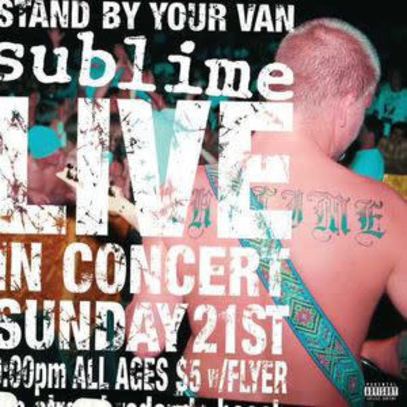 RK Sublime - Stand By Your Van (Live) LP (2016 Reissue), Remastered