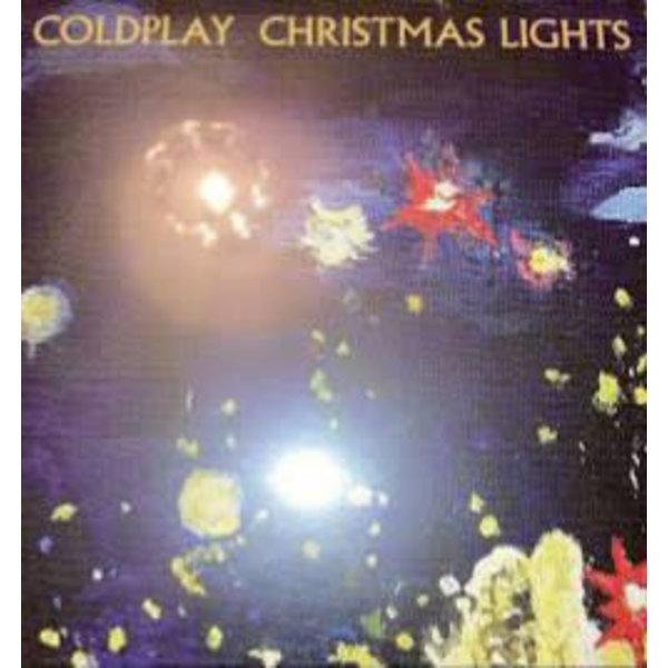 Coldplay ‎– Christmas Lights 7", Limited Edition, Reissue, Blue