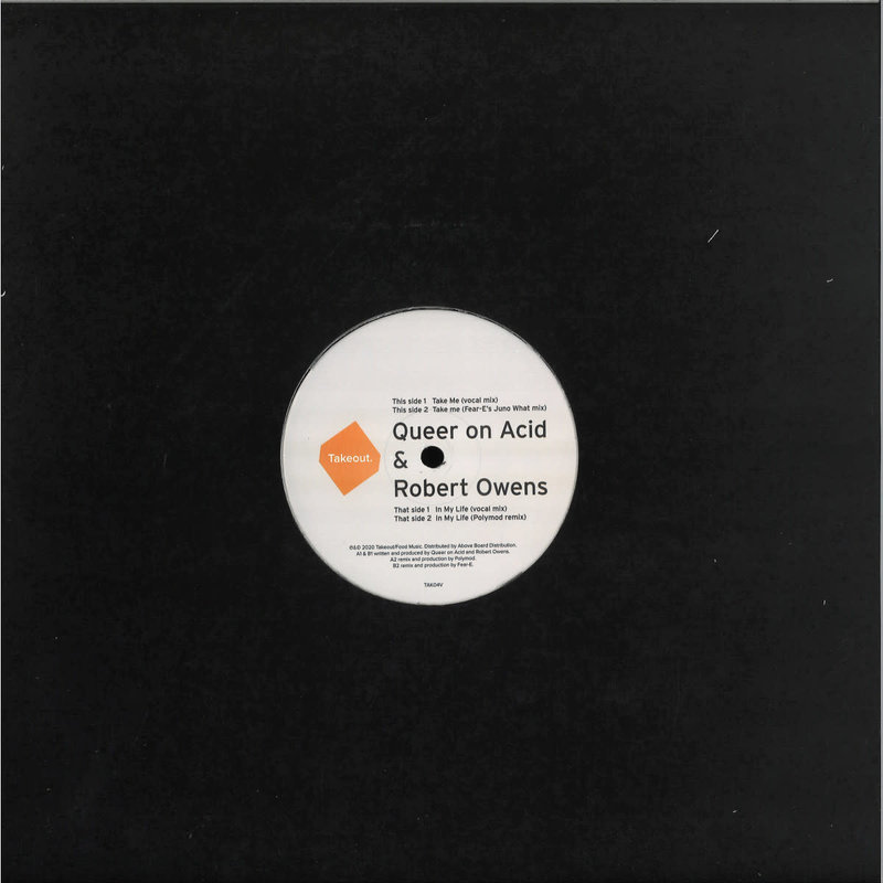 Queer On Acid & Robert Owens - n My Life / Take Me (Inc. Polymod / Fear-E Remixes) 12" (2020)