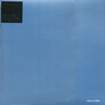 New Order ‎– Be A Rebel 12", Limited Edition, Grey [Dove]