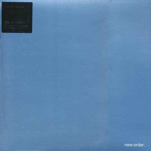 New Order ‎– Be A Rebel 12", Limited Edition, Grey [Dove]
