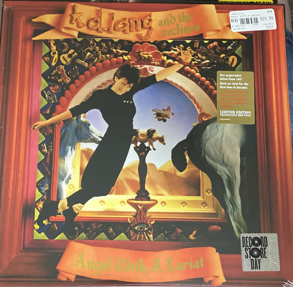 K.D. Lang  & The Reclines - Angel With A Lariat LP [RSD2020], Red Translucent