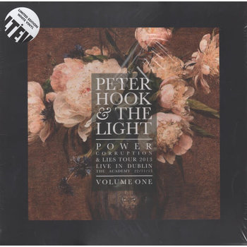 RK Peter Hook & The Light ‎– Power, Corruption & Lies Tour 2013 Live In Dublin The Academy 22/11/13 Volume One , RSD2017 Limited Edition, White