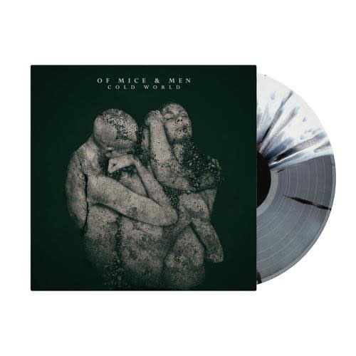 Of Mice & Men - Cold World LP (2016) , Grey/ Bone White/ Splatter