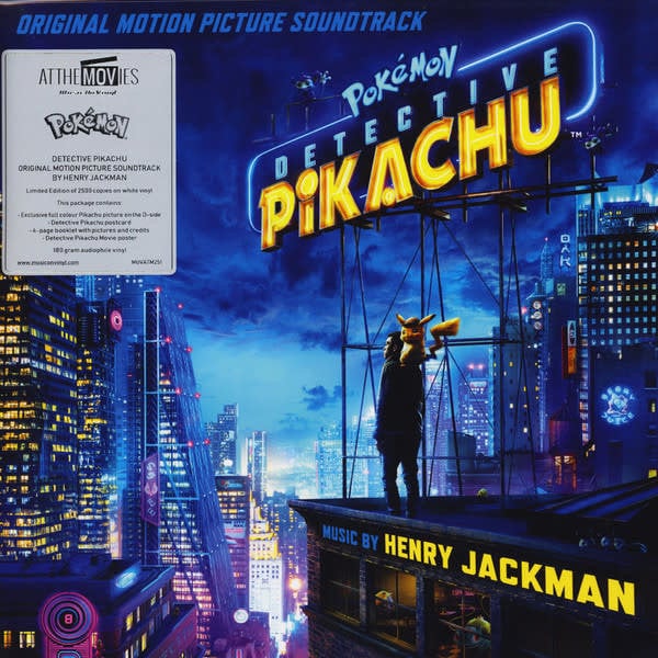 Henry Jackman ‎– Pokémon Detective Pikachu (Original Motion Picture Soundtrack) LP