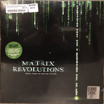 V/A - Matrix Revolutions [RSDBF2019], Reissue, Coke Bottle Green