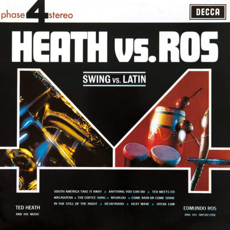 LA Ted Heath Vs. Edmundo Ros ‎– Swing Vs. Latin 2LP
