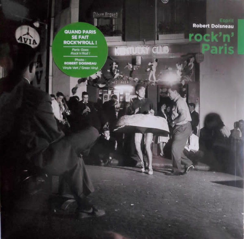 RK V/A - Rock' N' Paris LP (2019) Compilation, Green Vinyl