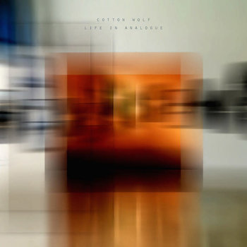 EL Cotton Wolf - Life in Analogue LP (2017), Clear w/ Orange and Blue Splatter