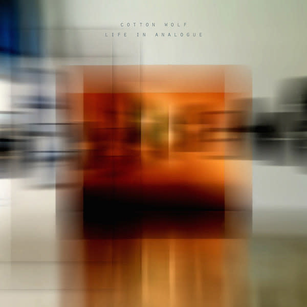 EL Cotton Wolf - Life in Analogue LP (2017), Clear w/ Orange and Blue Splatter