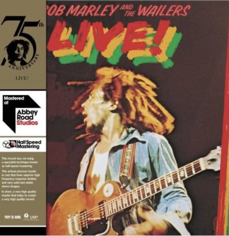 Bob Marley & The Wailers ‎– Live! LP (2020 Reissue), Half Speed Remastered, 180g
