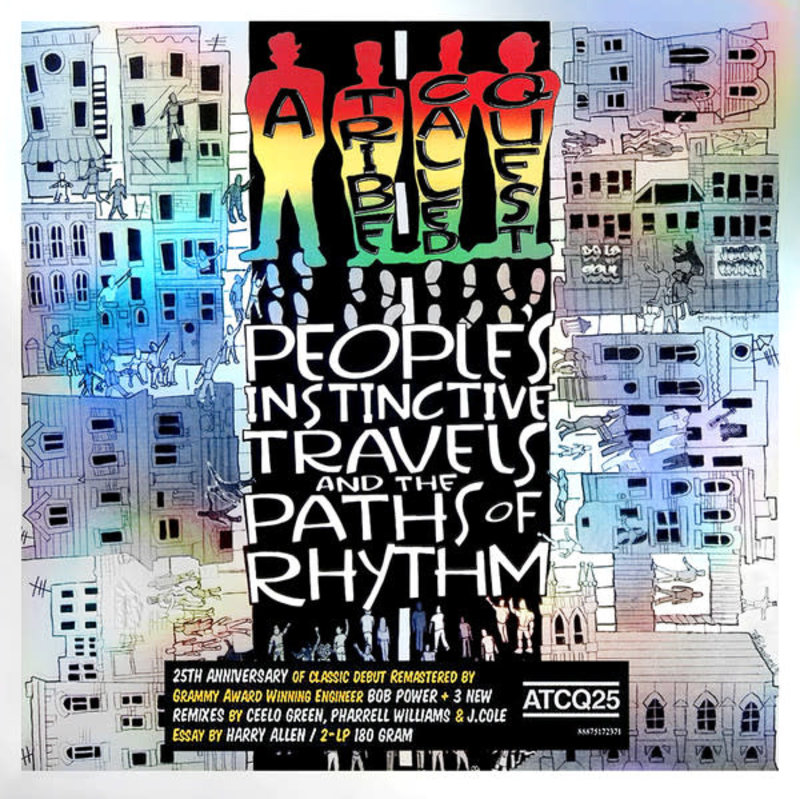 A Tribe Called Quest - People's Instinctive Travels And The Paths Of Rhythm 2LP (2015 Reissue) , 25th Anniversary
