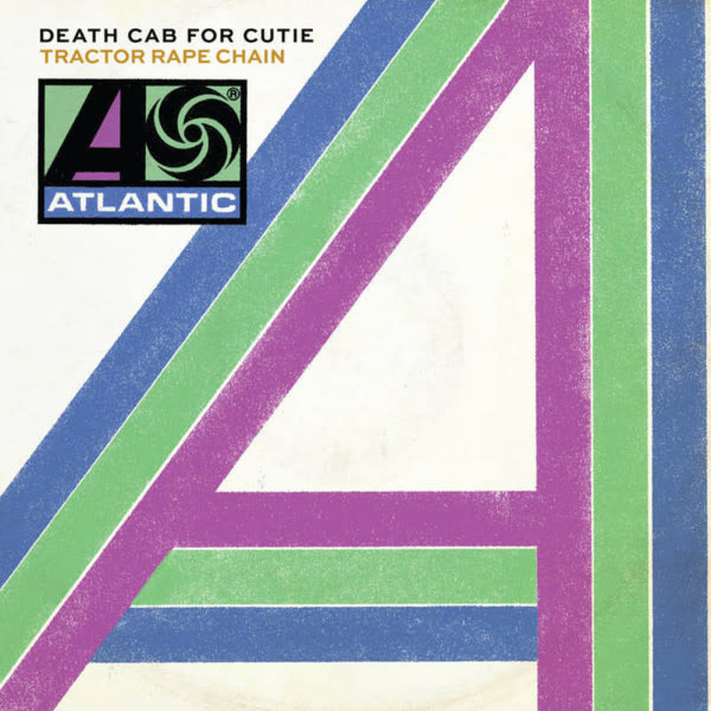 RK Death Cab For Cutie ‎– Tractor Rape Chain / Black Sun 7" [RSD2016], White Vinyl