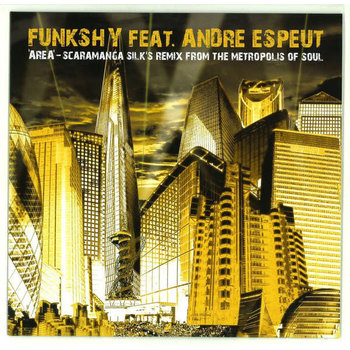 Funkshy Feat. Andre Espeut ‎– Area (Scaramanga Silk's Remix From The Metropolis Of Soul) 10"