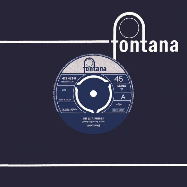 Jimmy Page - She Just Satisfies 7" [RSD2016 Reissue], Mono