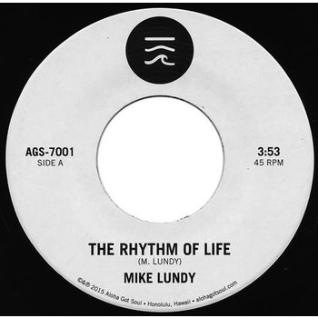 FS Mike Lundy ‎– The Rhythm Of Life / Tropic Lightning 7" (2015) w/ Postcard Picture Print