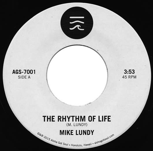 FS Mike Lundy – The Rhythm Of Life / Tropic Lightning 7" (2015) w/ Postcard Picture Print