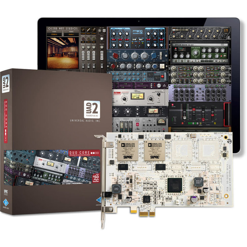 UAD - UAD 2 DUO CORE AUDIO PCI DSP plus NEW ANALOGUE