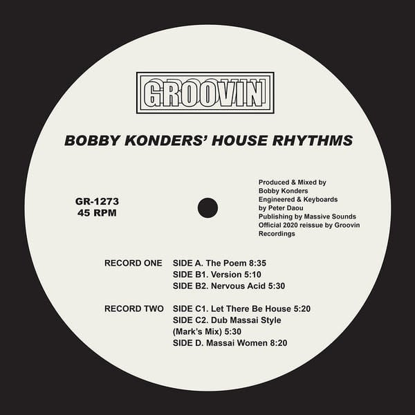 Bobby Konders – House Rhythms 2x12"