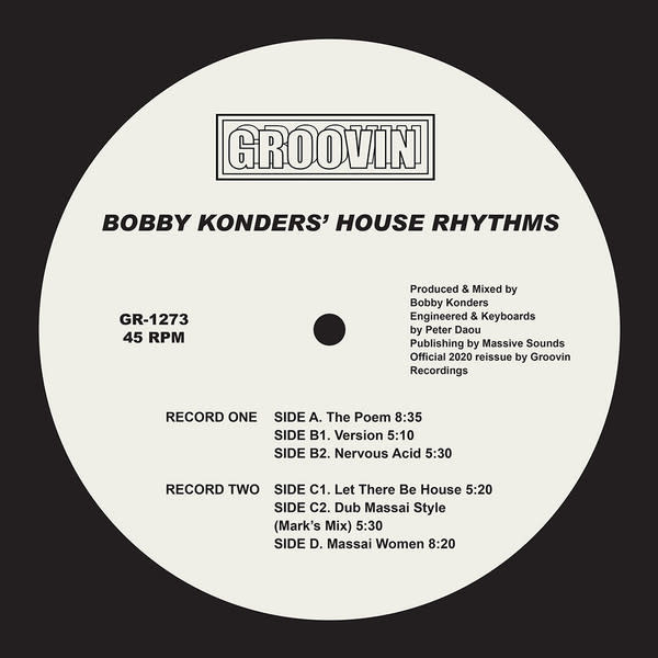 Bobby Konders – House Rhythms 2x12"