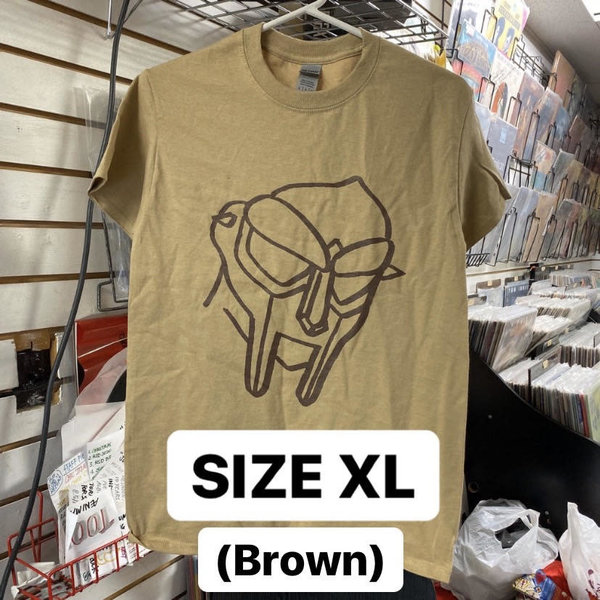 MF Doom T-Shirt (Brown) (XL)