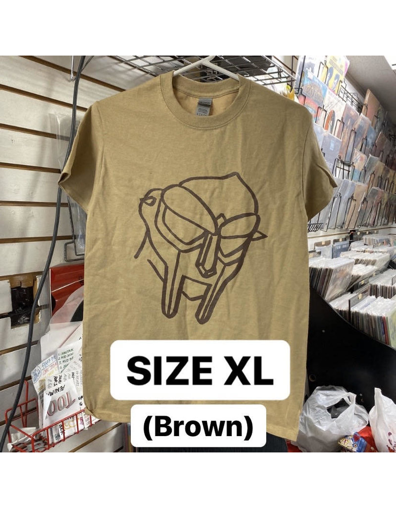 MF Doom T-Shirt (Brown) (XL)