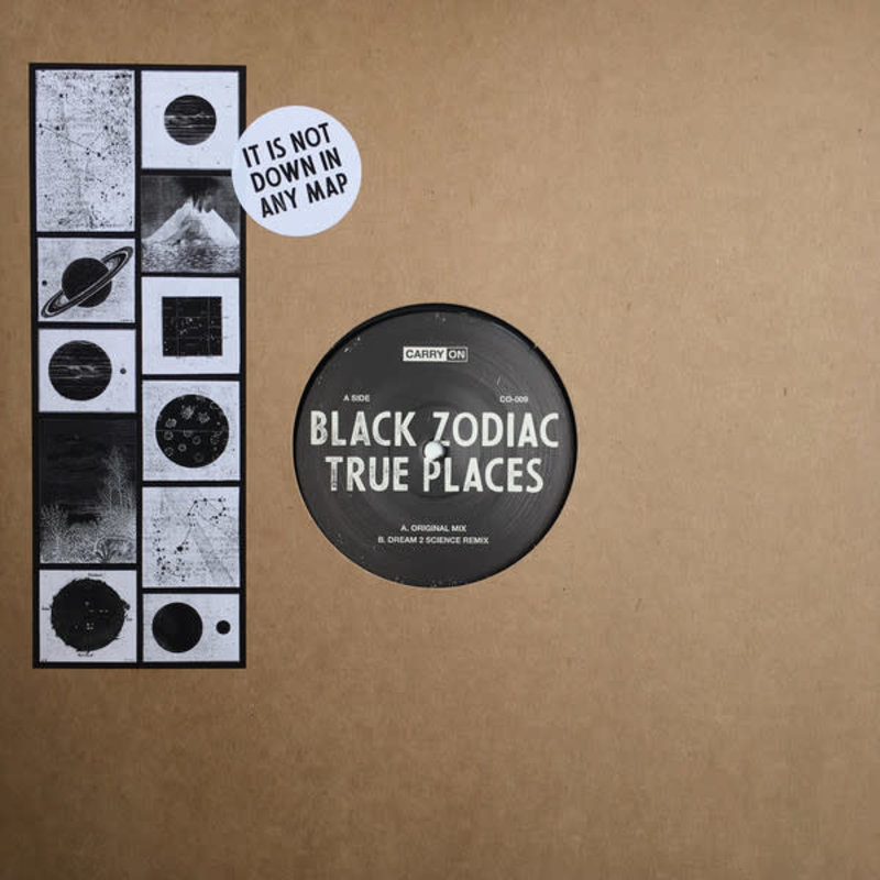 HS Black Zodiac ‎– True Places 12" (2018)