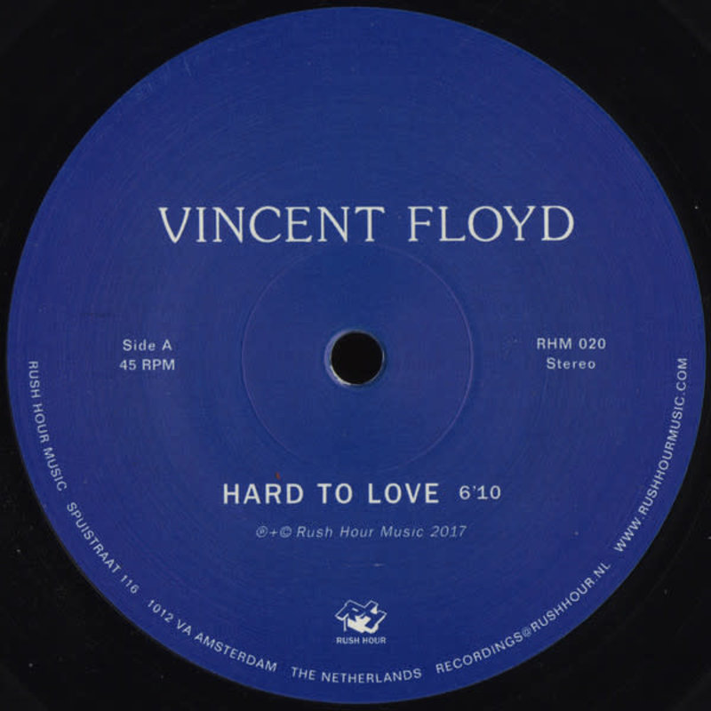 HS Vincent Floyd ‎– Hard To Love 10” (2017)
