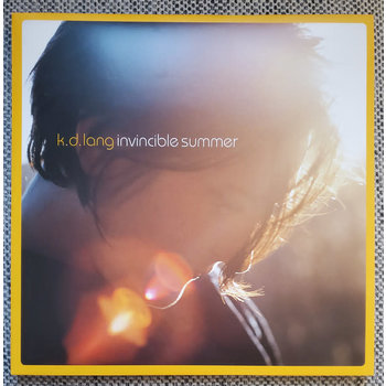 k.d. lang (Kathryn Dawn Lang) ‎– Invincible Summer LP (2021), 20th Anniversary, Limited Edition, Reissue, Yellow/Orange Swirl