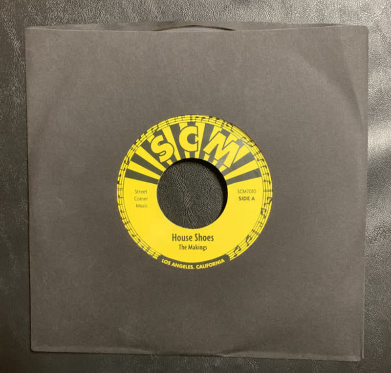 House Shoes ‎– The Makings/Newports 7" (2019), Clear Vinyl