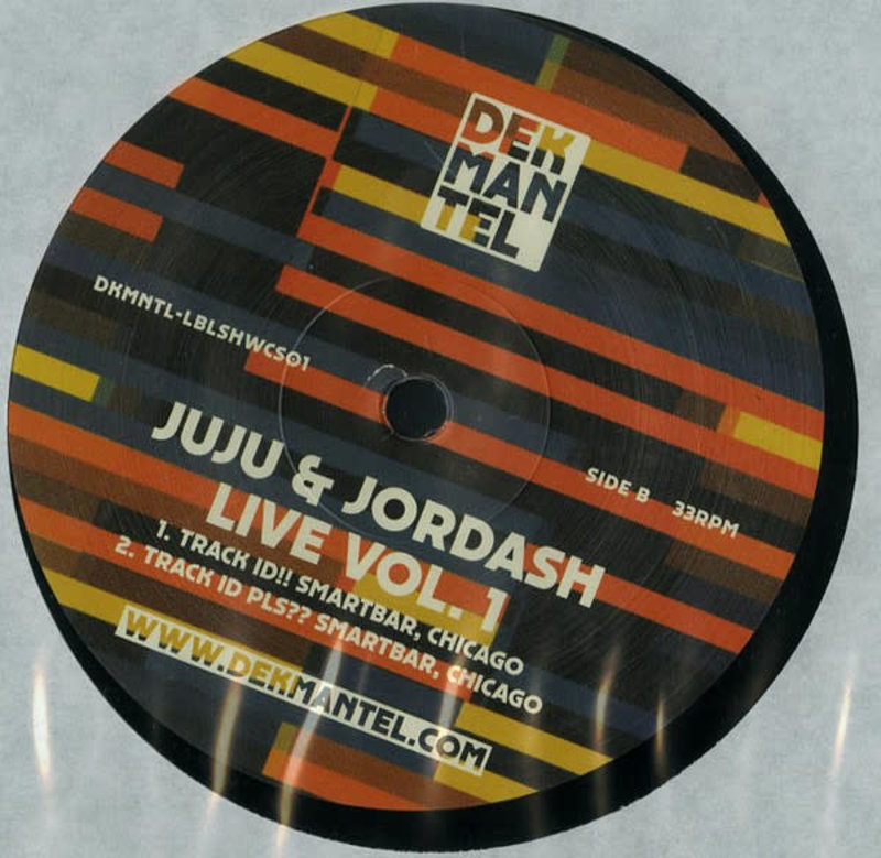 HS Juju & Jordash ‎– Live Vol. 1 12" (2016)