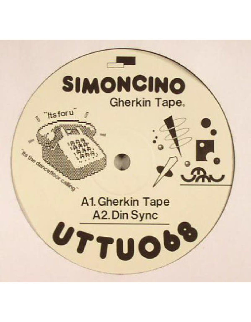 HS Simoncino ‎– Gherkin Tape 12" (2016)