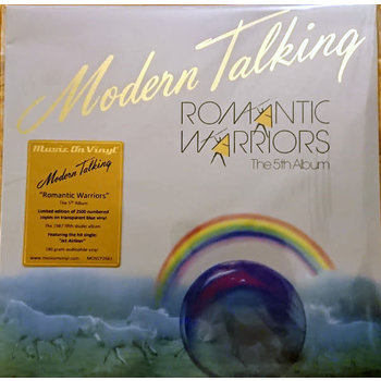 Modern Talking - Romantic Warriors - The 5th Album LP (2021 Reissue),, Transparent Blue Vinyl, Numbered, Music On Vinyl