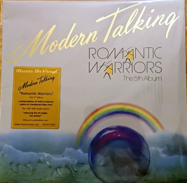 Modern Talking - Romantic Warriors - The 5th Album LP (2021 Reissue),, Transparent Blue Vinyl, Numbered, Music On Vinyl