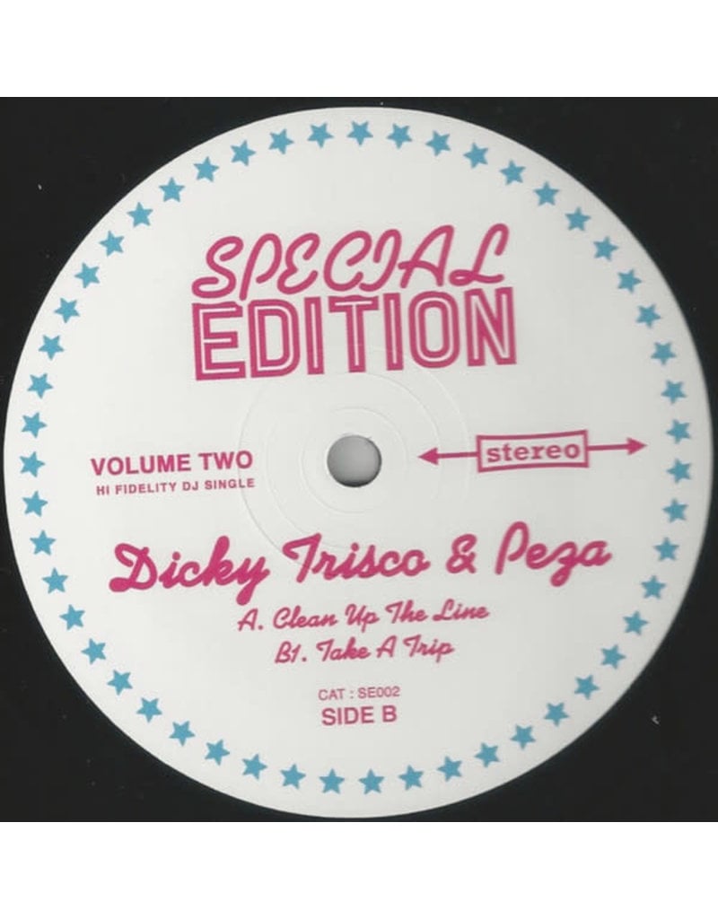 HS Dicky Trisco & Peza ‎– Special Edition Volume Two 12"