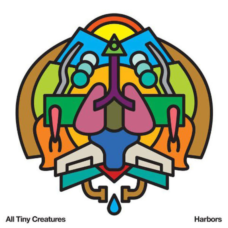RK All Tiny Creatures ‎– Harbors 2LP (2011), Coloured Vinyl