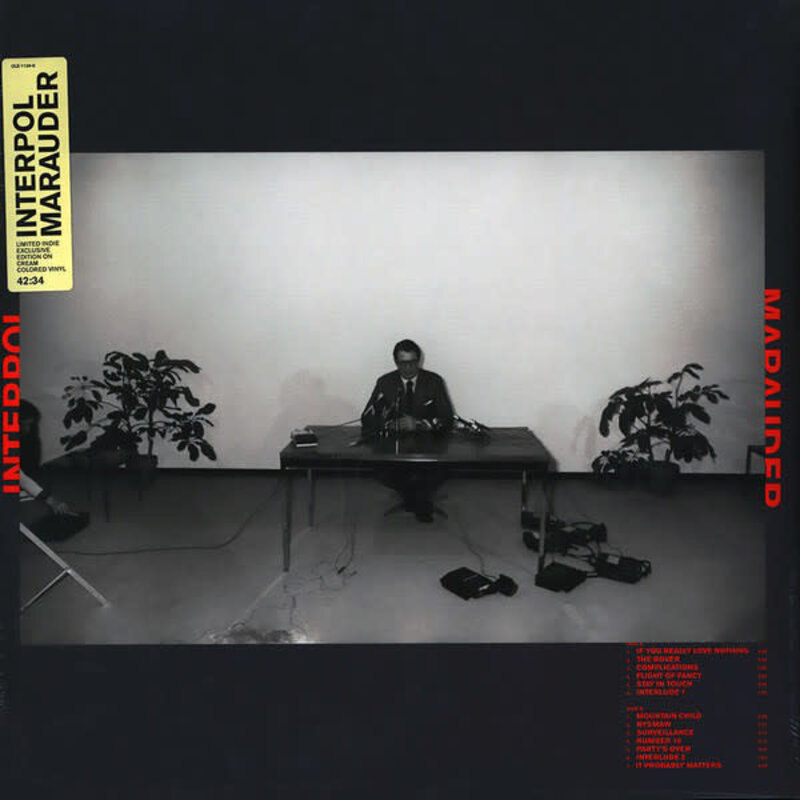 Interpol - Marauder LP (2018), Cream Coloured