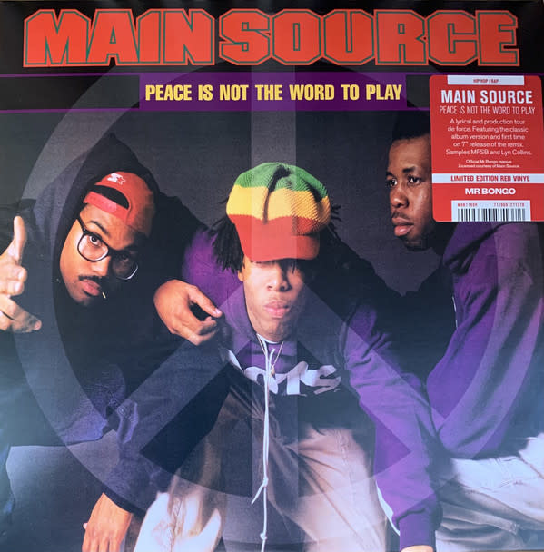 Main Source - Peace Is Not The Word To Play 7" (2021)