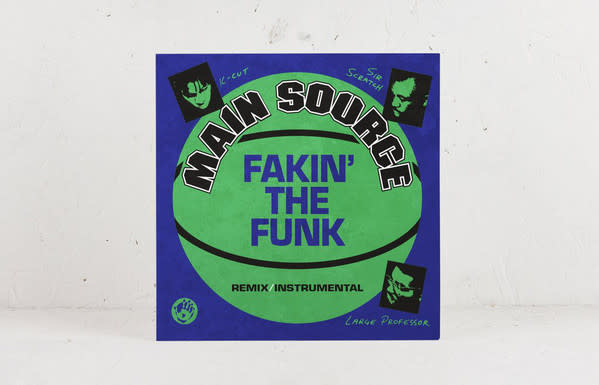 Main Source - Fakin' The Funk 7" (2021 Mr Bongo), Limited Neon Green Vinyl
