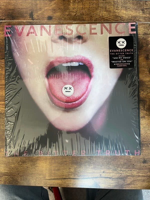 Evanescence - The Bitter Truth LP (2021), Indie Exclusive Clear Vinyl