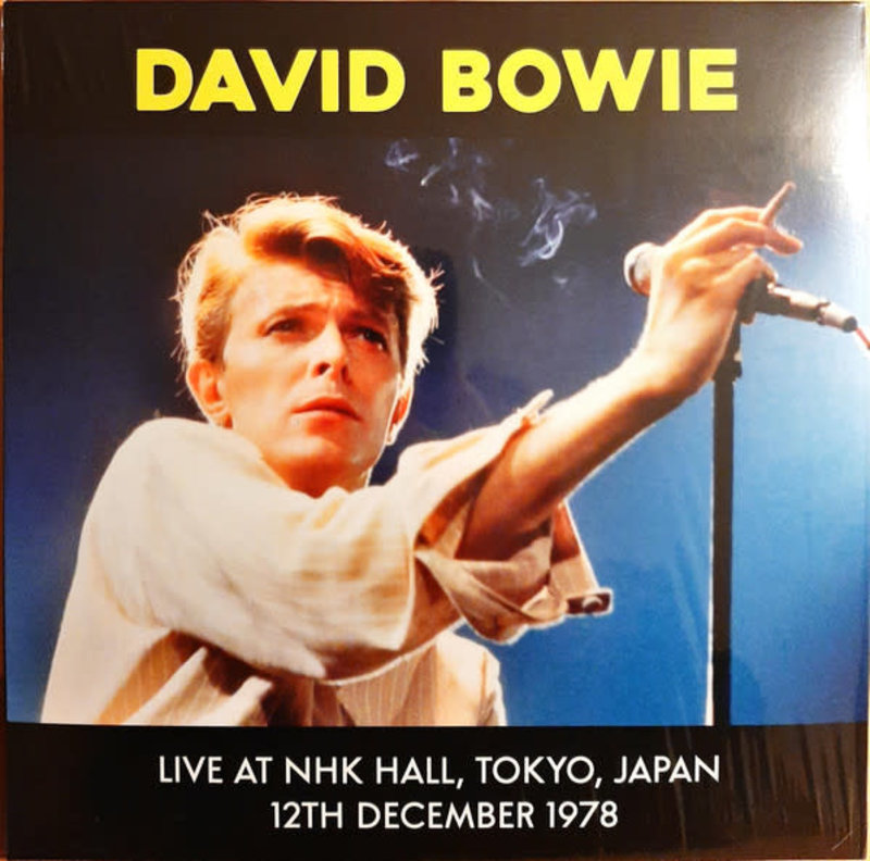 David Bowie - Live at NHK Hall, Tokyo, Japan 12th Dec 1978 LP (2021)