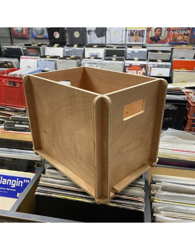 DIY (Self- Assembly) Plywood LP Vinyl Record Crate/Storage