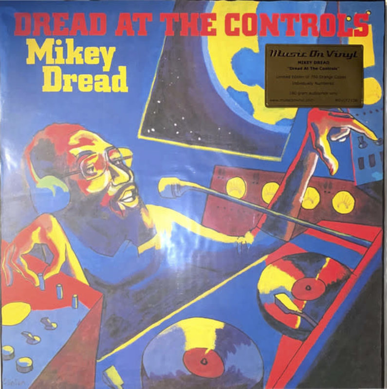 Mikey Dread - Dread At The Controls LP (2018 Music On Vinyl Reissue), Limited 750 Orange, 180g, Numbered