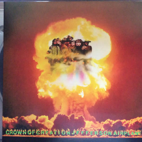 RK Jefferson Airplane - Crown Of Creation LP (2016), Clear Orange, HQ-180