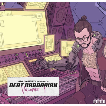 nAvi the NORTH - Beat Barbarian Volume 1 LP (2021), Clear Splatter Colour Vinyl