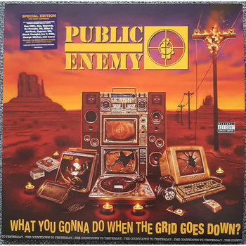 Public Enemy - What You Gonna Do When The Grid Goes Down? LP (2020 Special Edition)