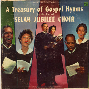 (VINTAGE) Selah Jubilee Choir - A Treasury Of Gospel Hymns LP [Sleeve:NM,Disc:VG+] (1957,US)