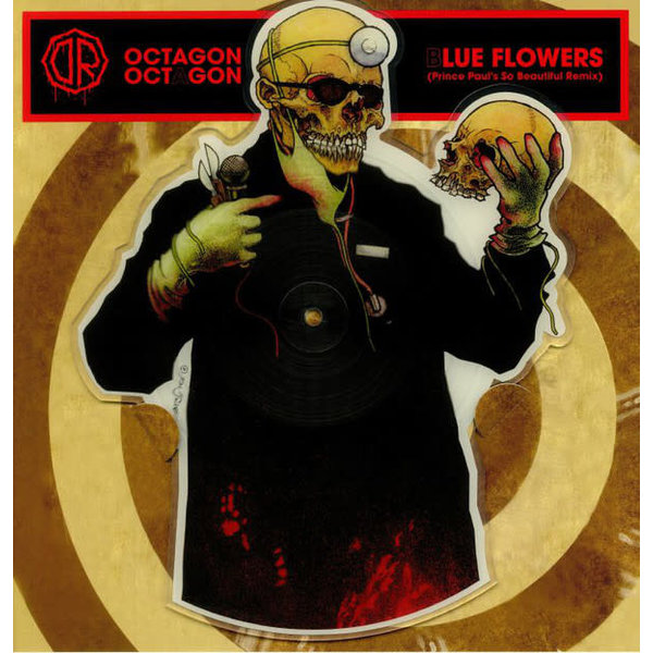 Dr. Octagon - Octagon Octagon / Blue Flowers 12" (Shaped Picture Disc) (2018 Get On Down)
