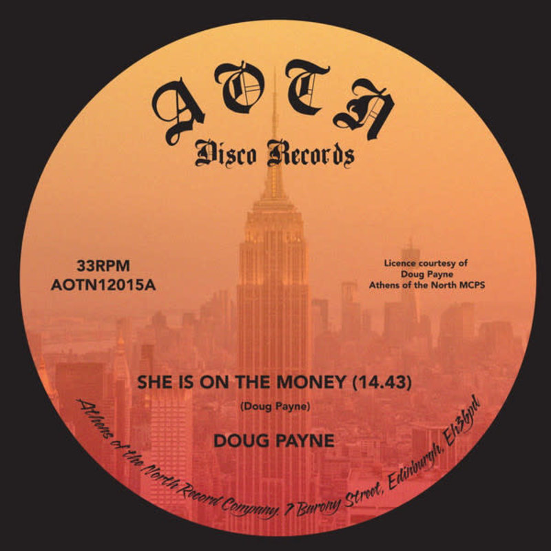 Doug Payne - She's On Money 12" (2021 Athens Of The North)
